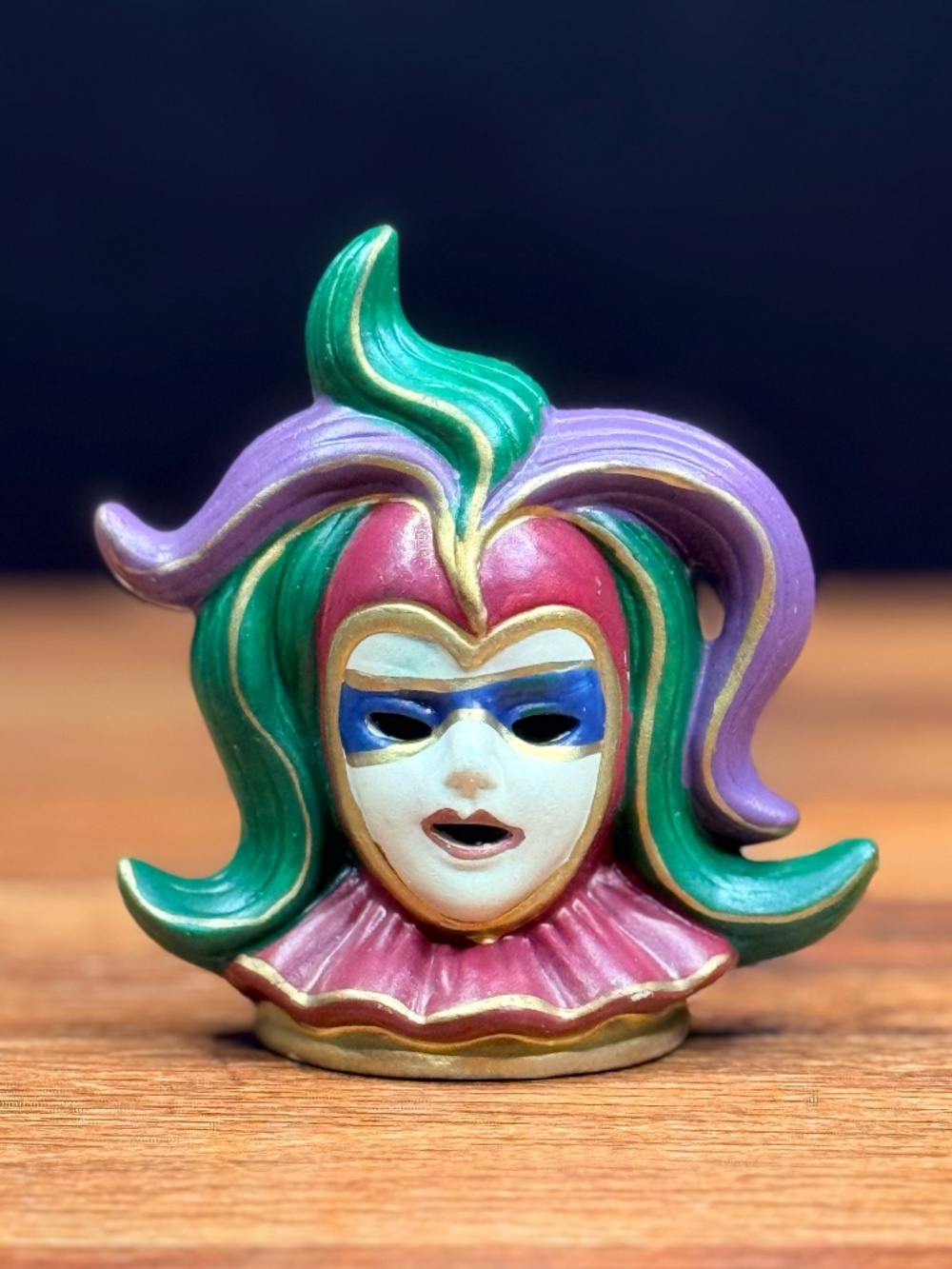 Mardi Gras Jester Figurine